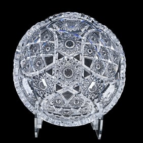 Bowl, American Brilliant Cut Glass