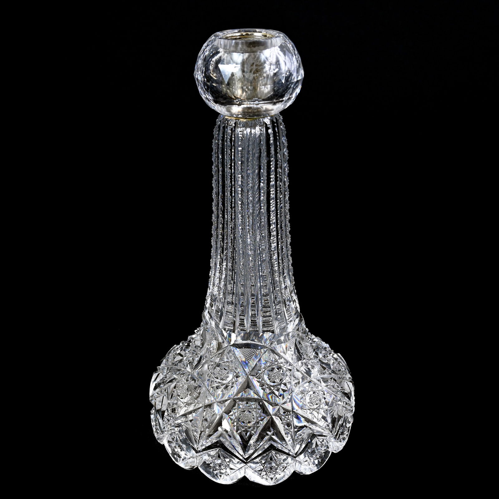 Two Parts Of A Three Part Compote, ABCG, A Complete Compote In This Pattern Shown In Rarities Book (1 of 3)