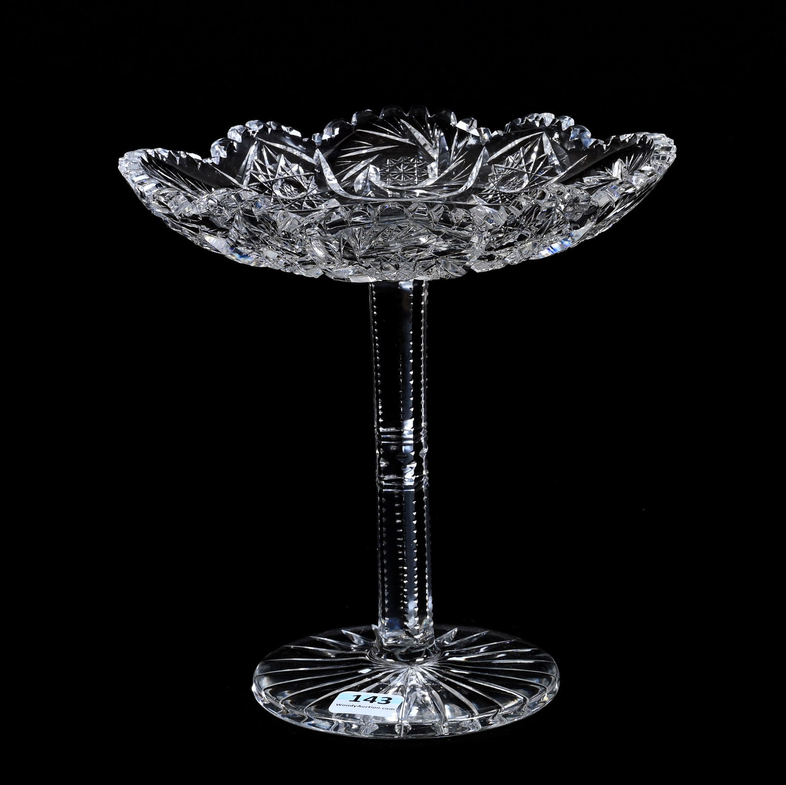 Compote, American Brilliant Cut Glass, Maywood Pattern By Paul Richter, 1914 (1 of 3)