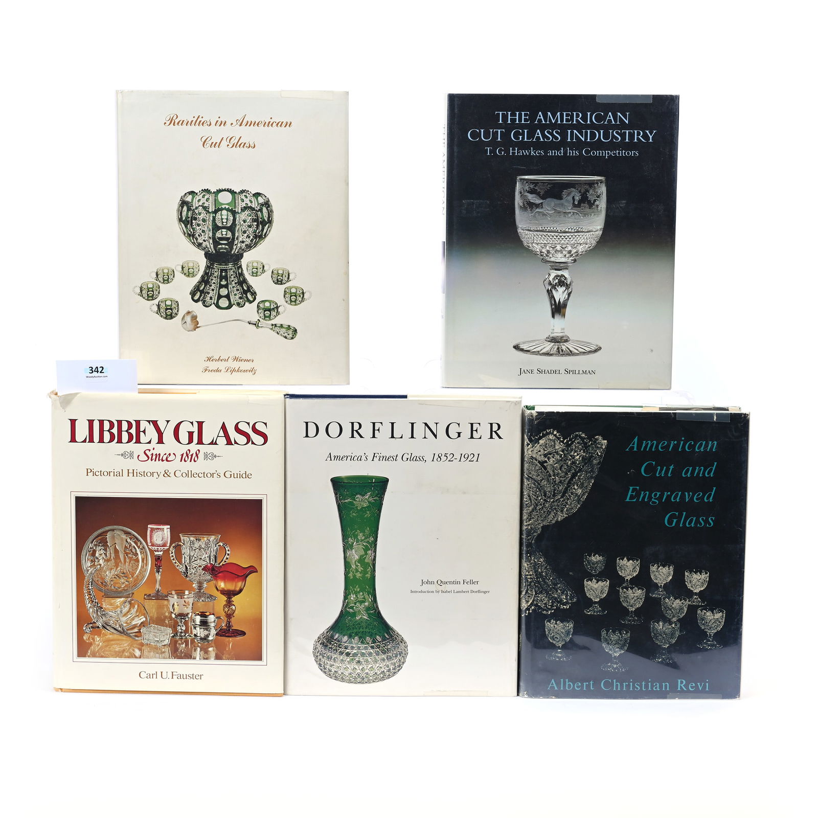 (5) Books About American Brilliant Cut Glass (1 of 2)