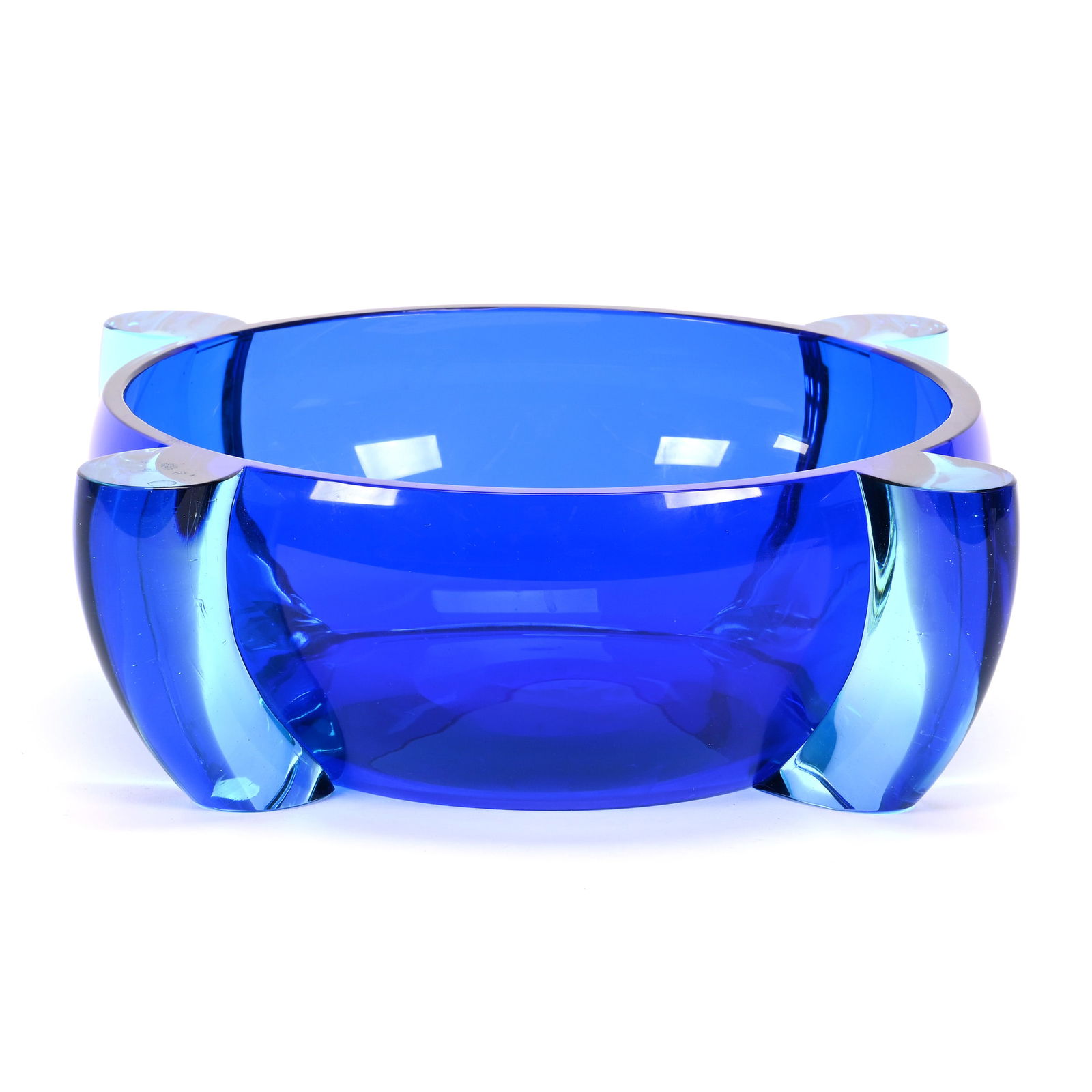 Rosamunda Cup Signed Tina Aufiero, Venini Murano Glass, Dated 1995 (1 of 3)