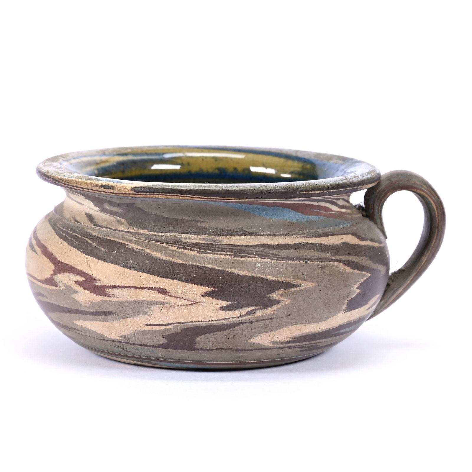 Infant's Chamber, Niloak Pottery Second Art Mark, Mission Swirl (1 of 4)