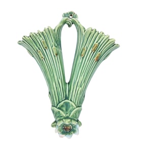 Double Wall Pocket Marked Weller Art Pottery, Ardsley Pattern