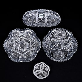 (2) Plates, Relish and Butter Pat, ABCG, Including: