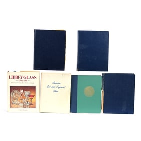 (6) Books About American Brilliant Cut Glass