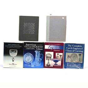 (6) Books About American Brilliant Cut Glass
