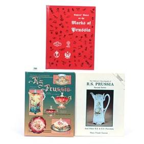 (3) Books About R. S. Prussia and Related Items, Plus Auction Catalogs