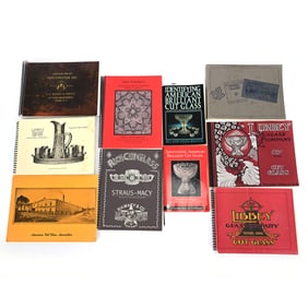 (11) Books and Catalogs About American Brilliant Cut Glass