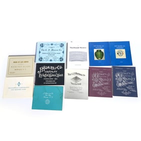 (11) Books and Catalogs About American Brilliant Cut Glass