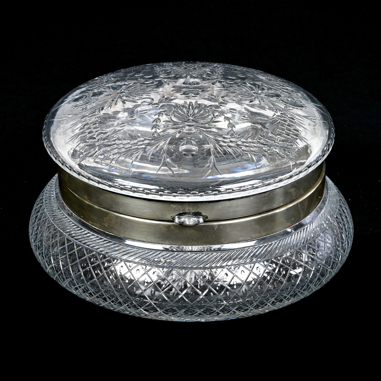 Dresser Box, ABCG, Buckingham Pattern By Pairpoint (1 of 3)