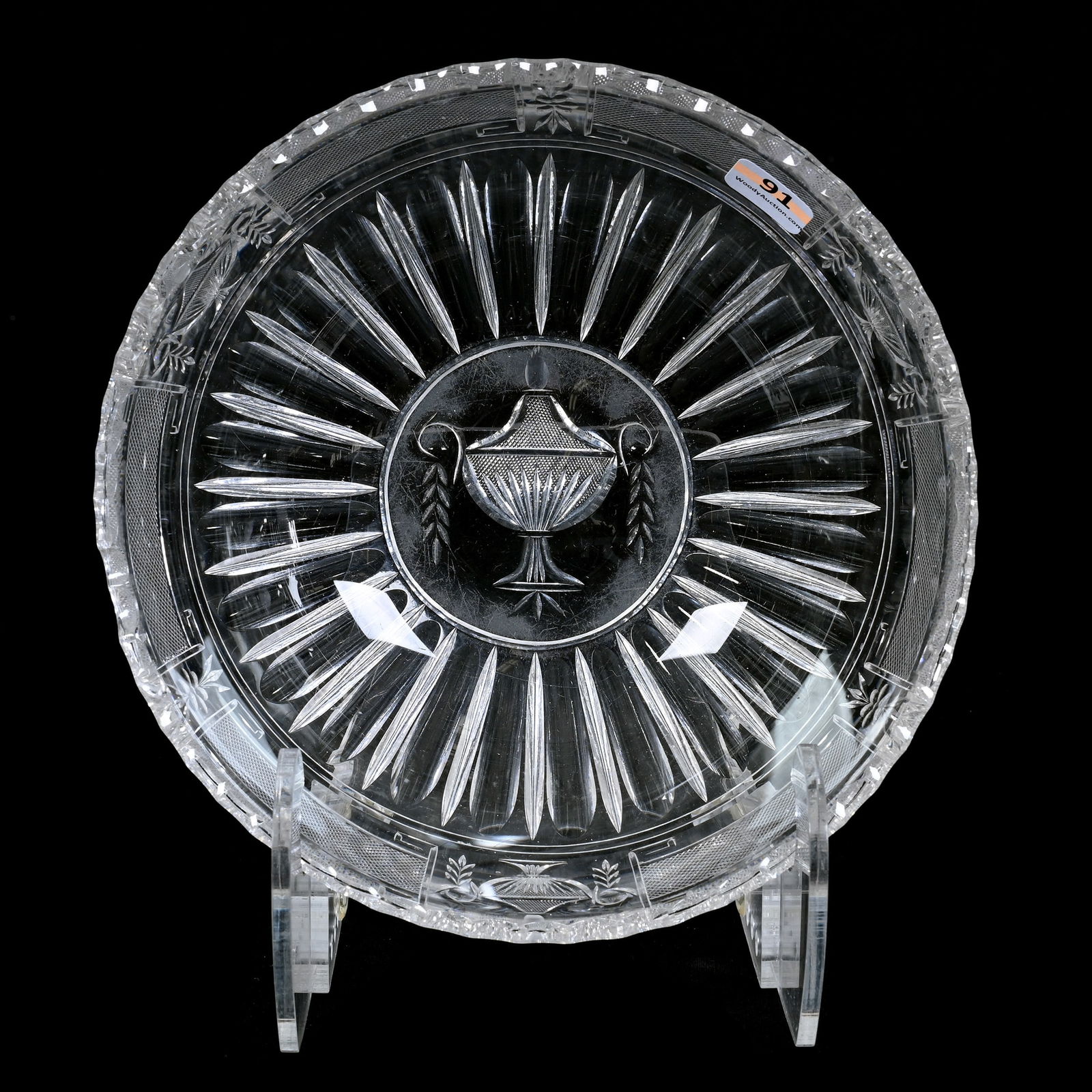 Bowl, ABCG, Urn And Flame Pattern By Pairpoint (1 of 5)