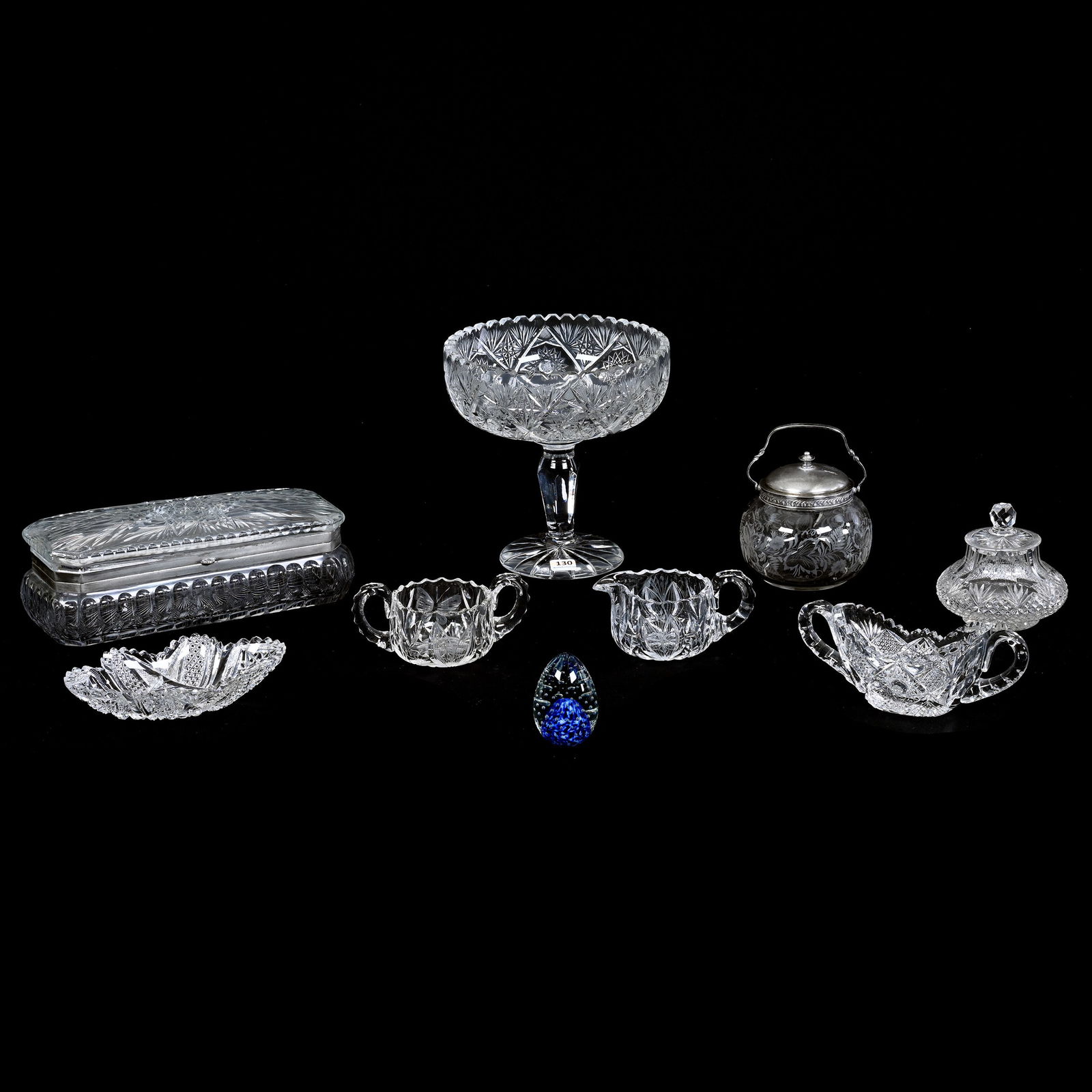 (8) Assorted Items, American Brilliant Cut Glass (1 of 7)