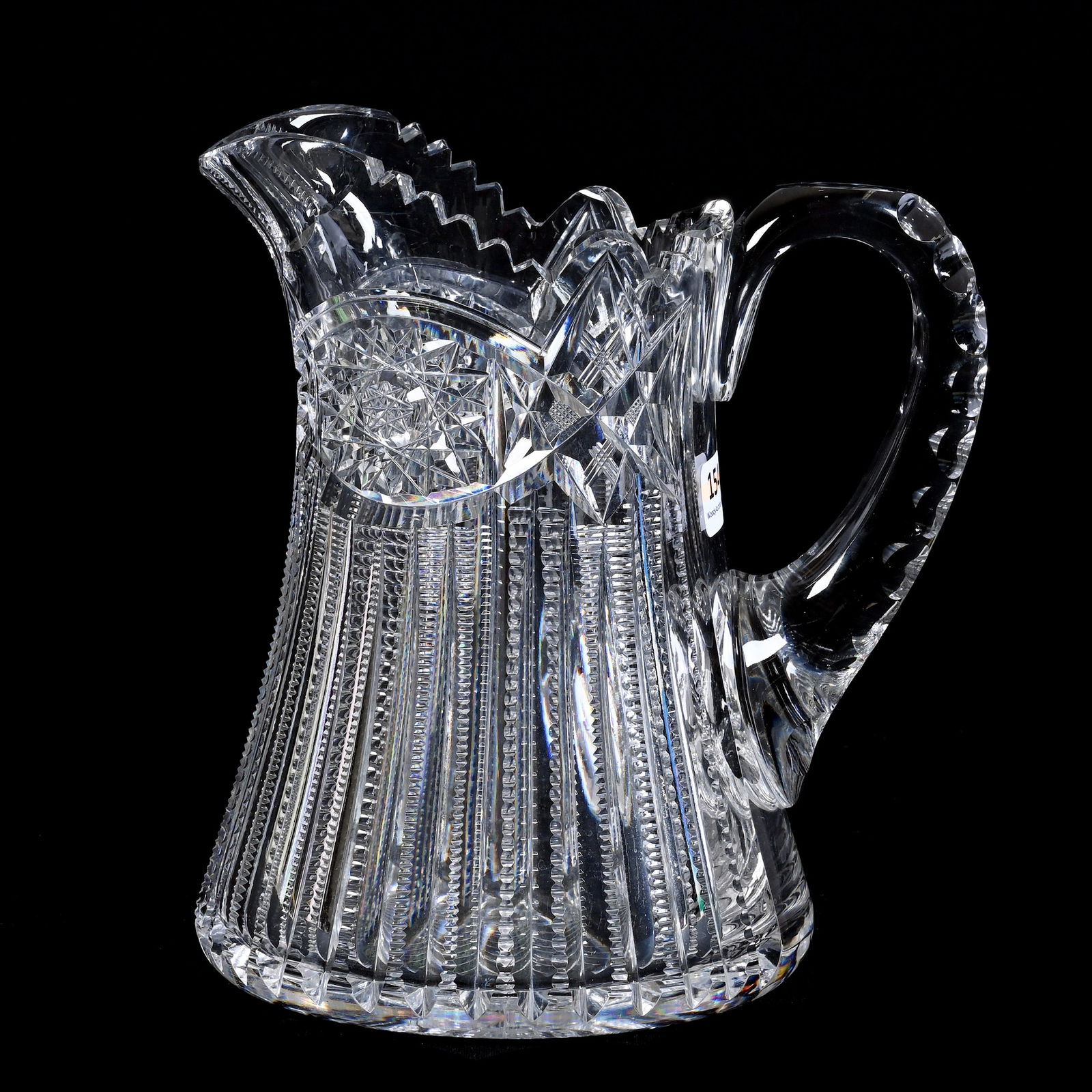 Pitcher, ABCG, Clifton Pattern By Pairpoint, Double Notched Handle (1 of 3)
