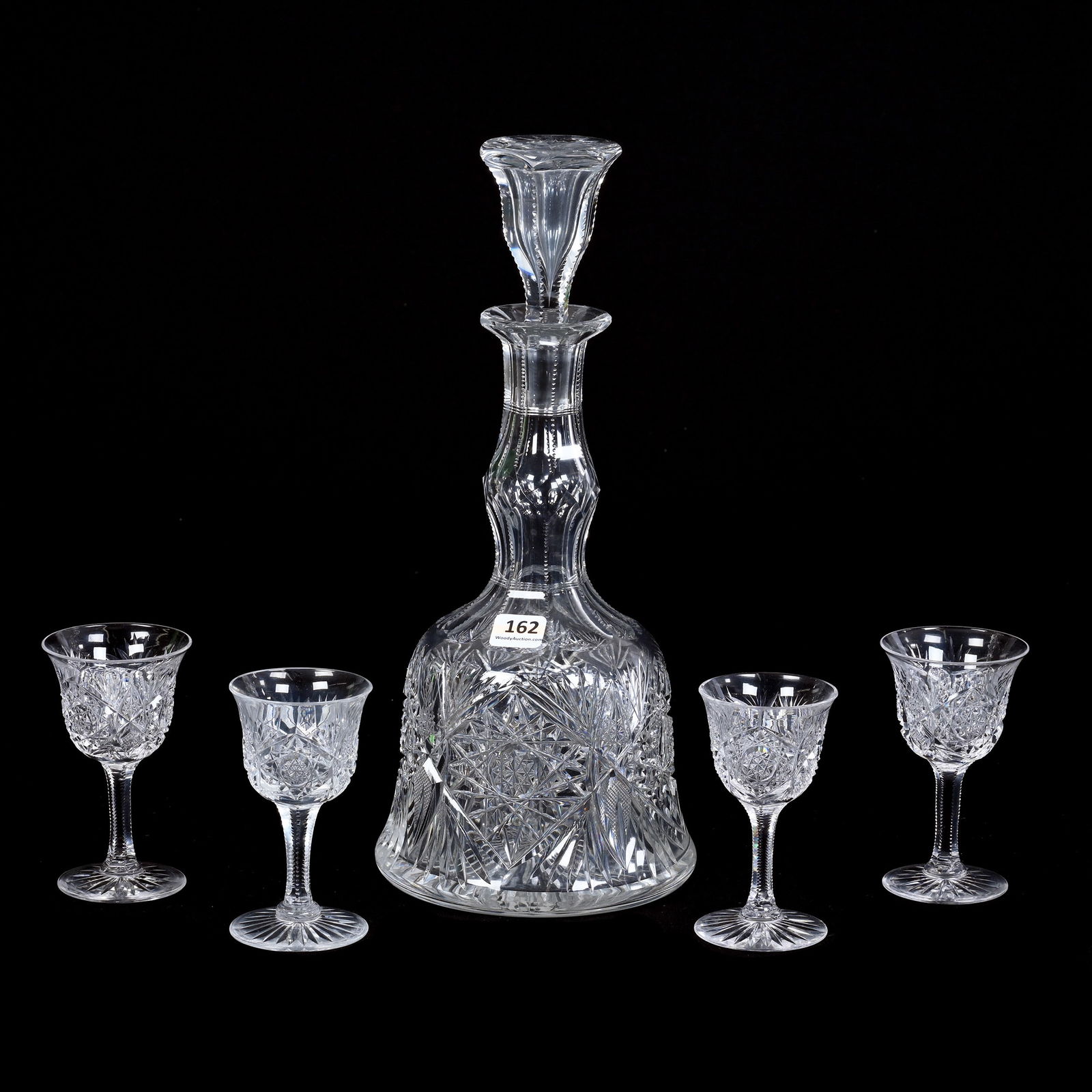 Decanter Set, ABCG, Monarch Pattern By J. Hoare (1 of 3)