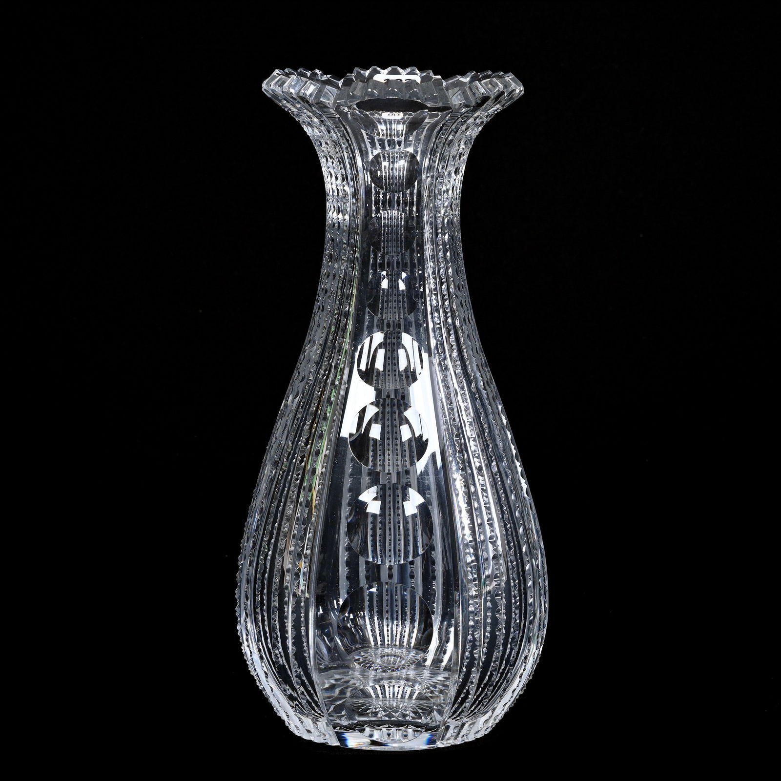 Vase, ABCG, Boston Pattern By Pairpoint, Nice Example (1 of 2)