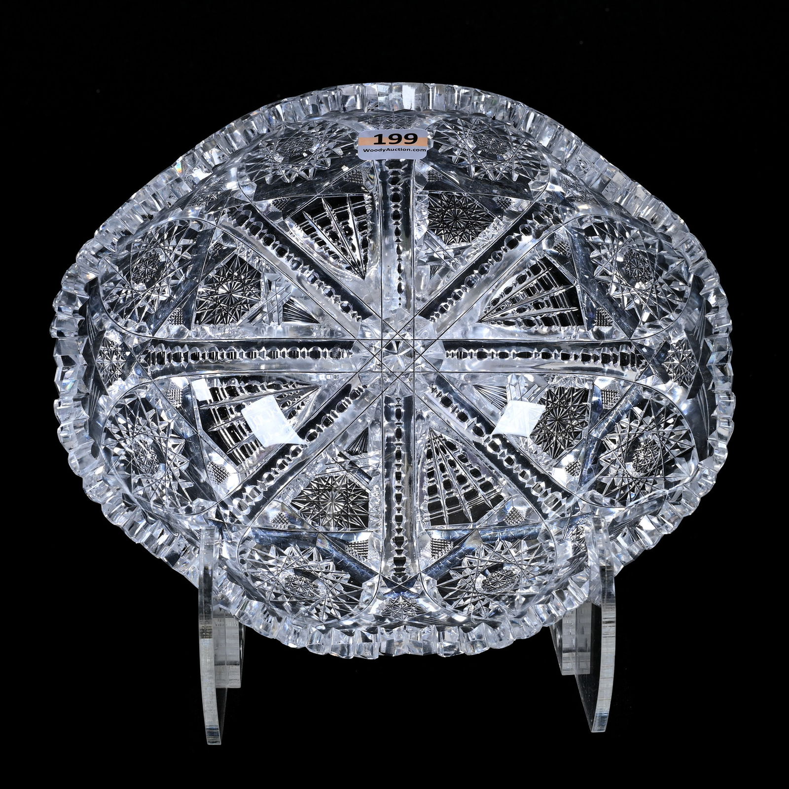 Oval Bowl, ABCG, Estelle Pattern By Pairpoint (1 of 2)