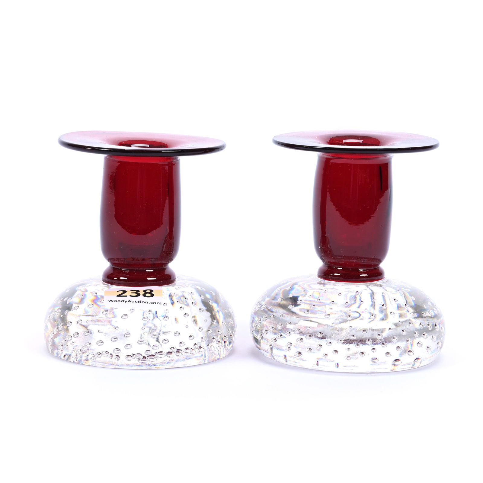 Pair Of Candlestick Holders, ABCG, By Pairpoint (1 of 2)