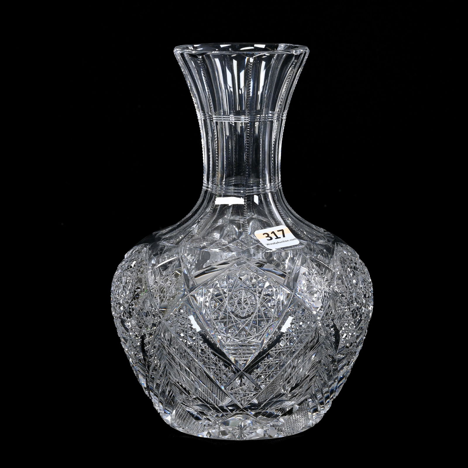 Water Carafe, ABCG, Silver Leaf Pattern By Pairpoint (1 of 4)