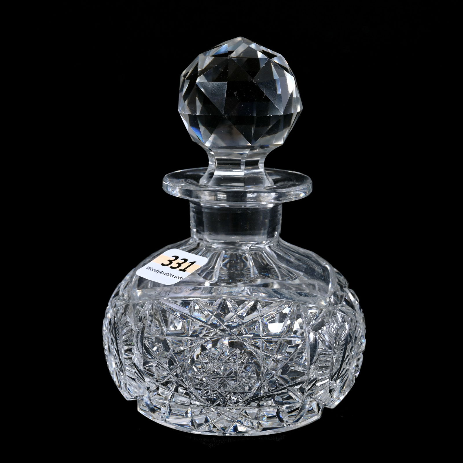 Cologne Bottle, ABCG, Nevada Pattern By Pairpoint (1 of 3)