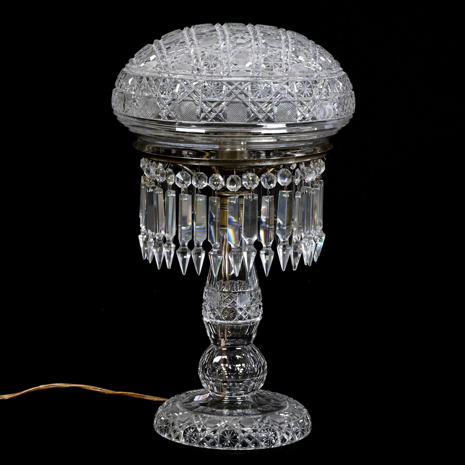 Table Lamp, ABCG, Harvard Pattern, Electrified (1 of 4)