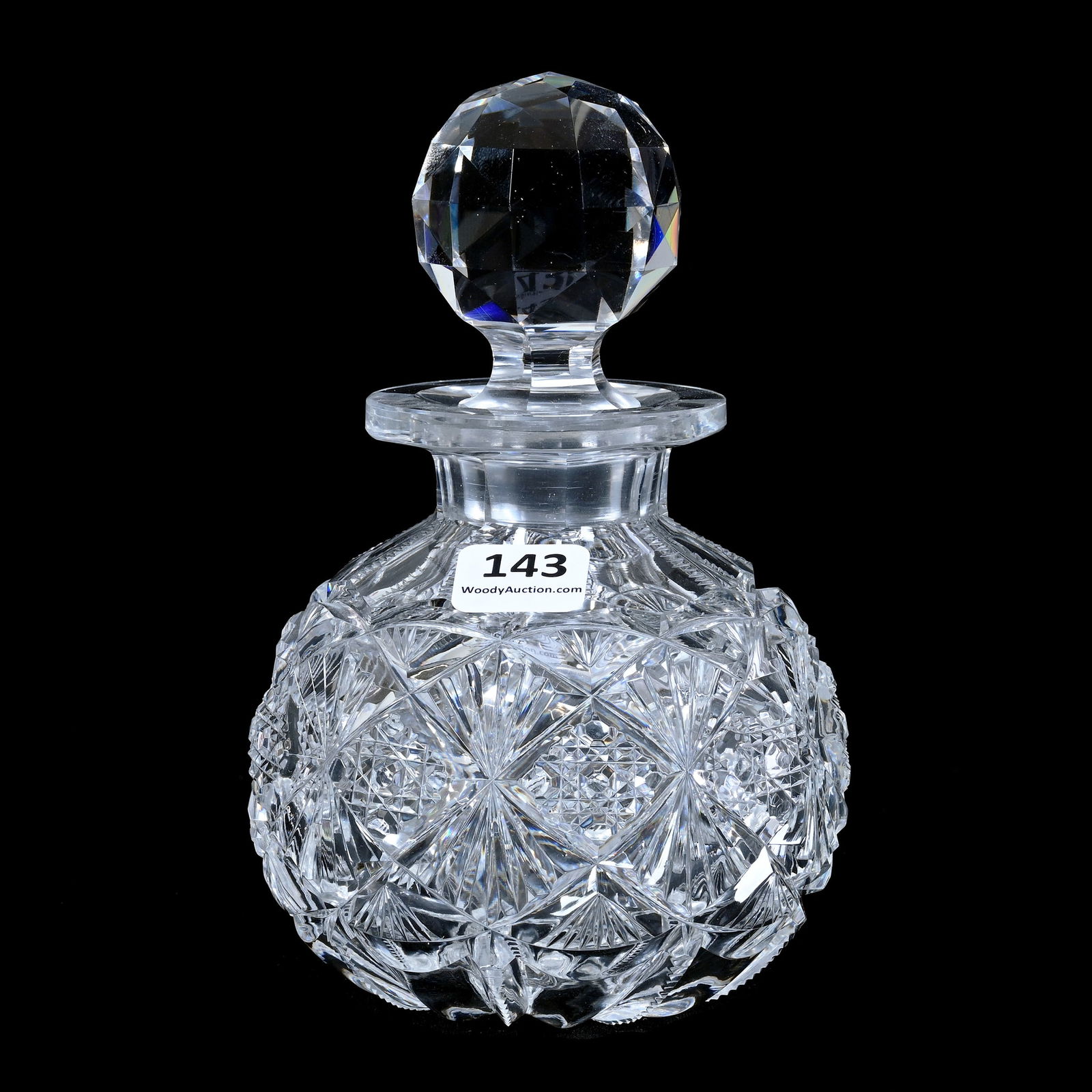 Cologne, Cut Glass, Croesus Pattern By J. Hoare, Wonderful Example (1 of 3)