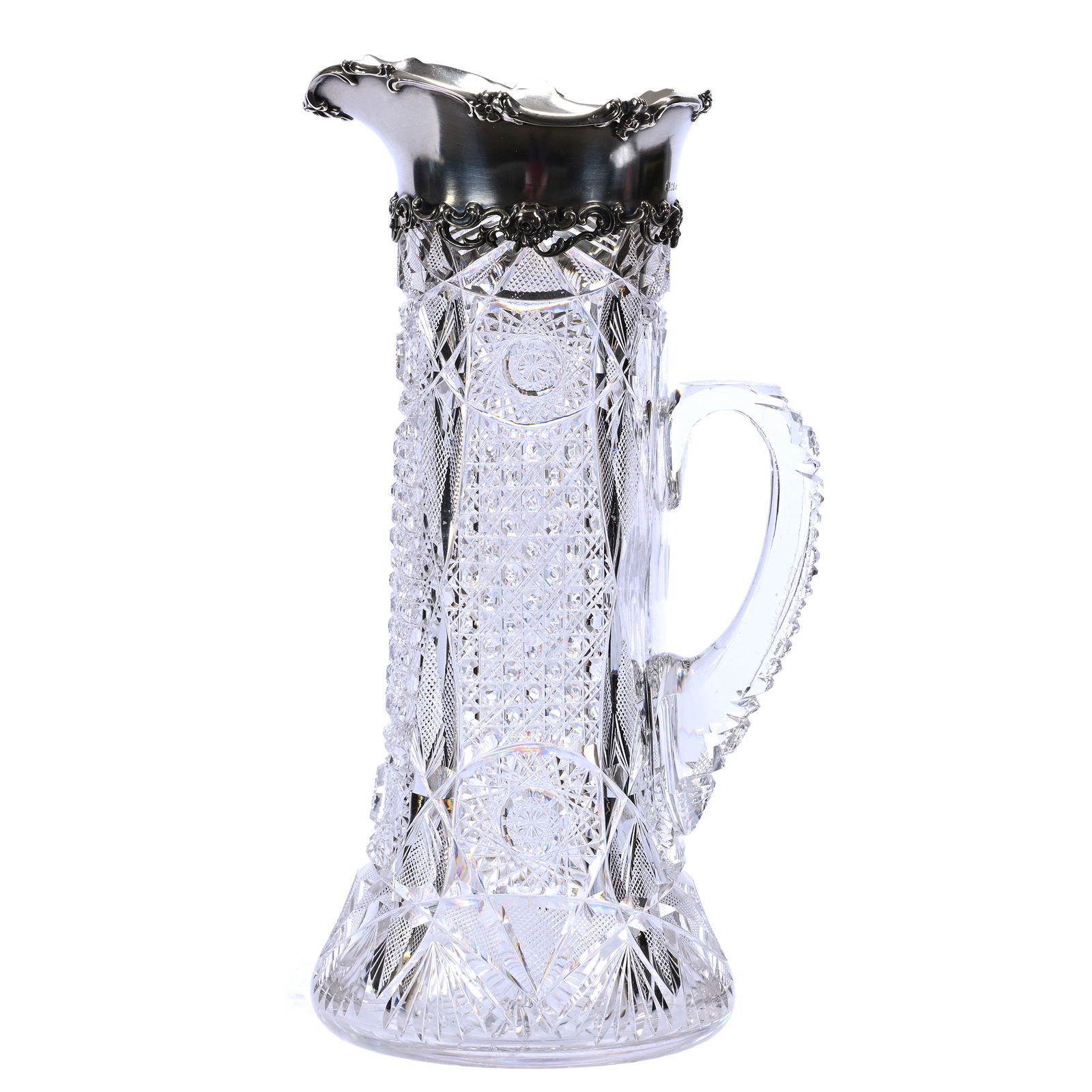 Tankard, Cut Glass, Incredibly Well Cut Hobstar, Cane, Strawberry Diamond, Vesica & Fan Motif (1 of 5)