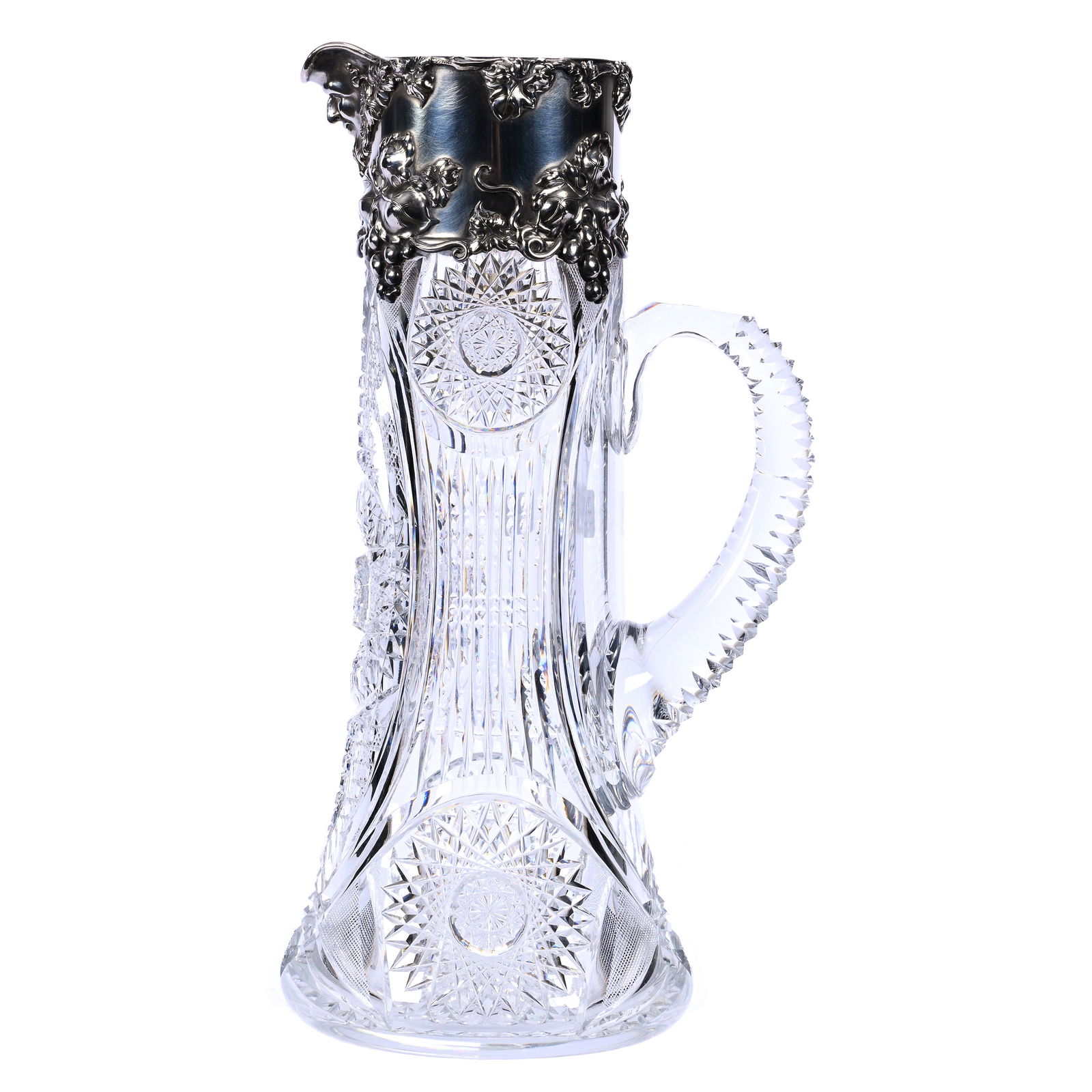 Tankard, Cut Glass, Hobstar, Prism, Vesica, Strawberry Diamond & Cane (1 of 6)