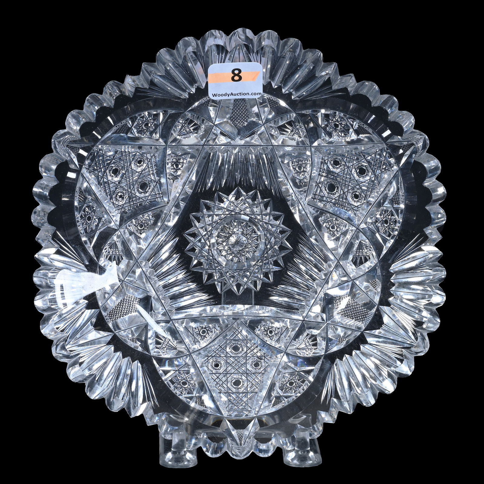 Plate, ABCG, Signed Libbey Azora Pattern (1 of 8)