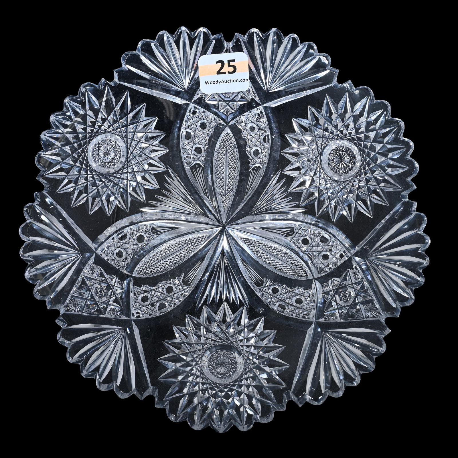 Plate, ABCG, Chrysanthemum Pattern By Hawkes (1 of 2)