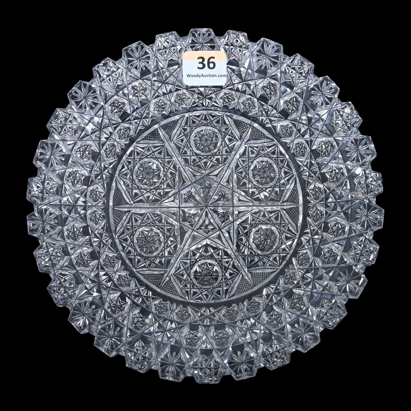 Plate, ABCG, Duchess Pattern By Sterling Cut Glass (1 of 2)