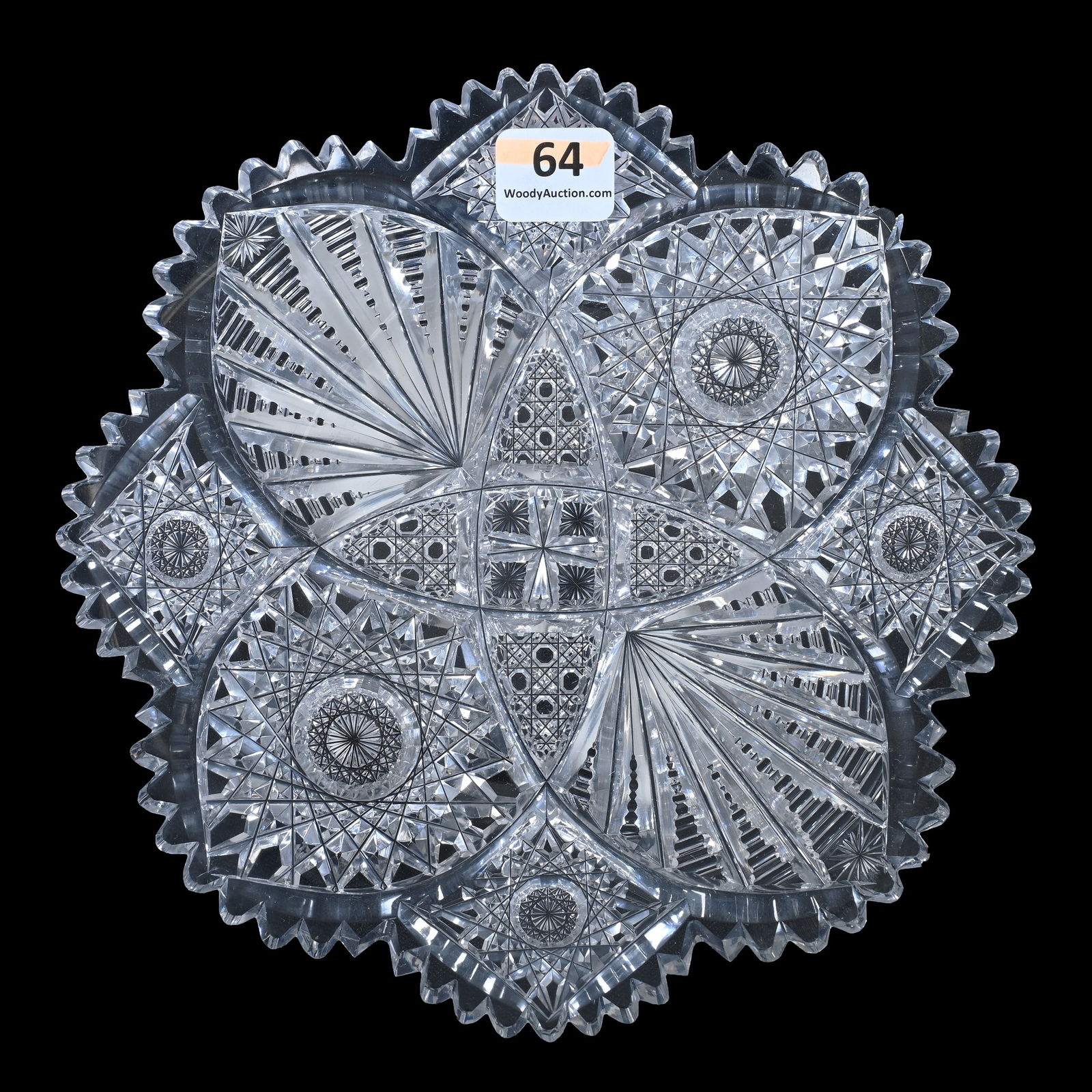 Plate, ABCG, Signed Hawkes Albion Pattern (1 of 2)