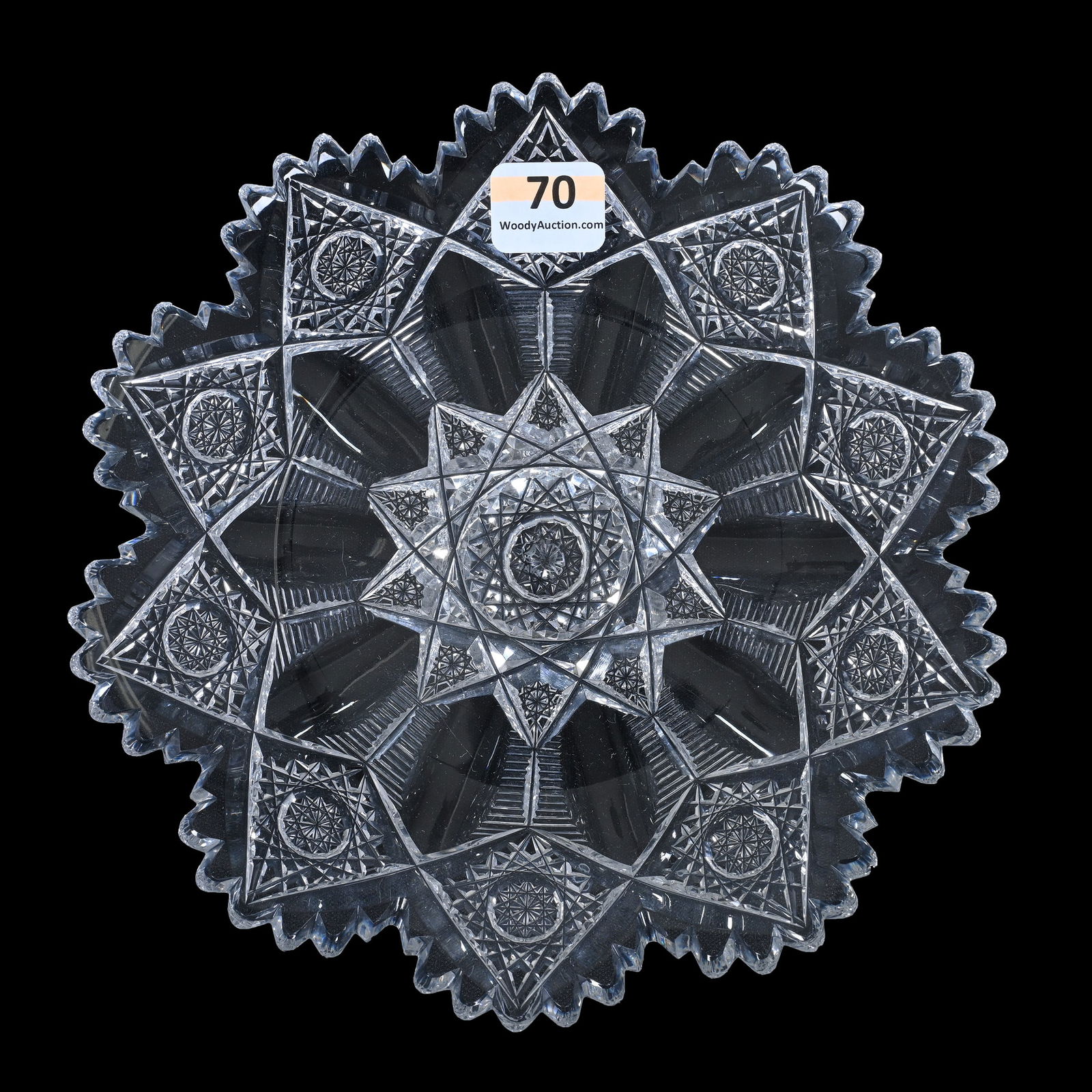 Plate, ABCG, Signed Hawkes Brunswick Pattern (1 of 2)