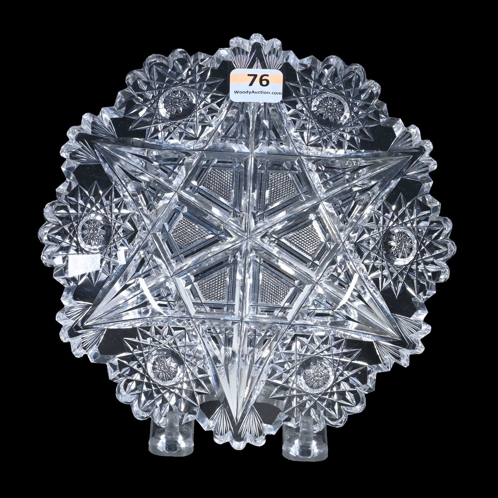 Plate, ABCG, Signed Libbey Kimberly Pattern, Quality Blank (1 of 2)