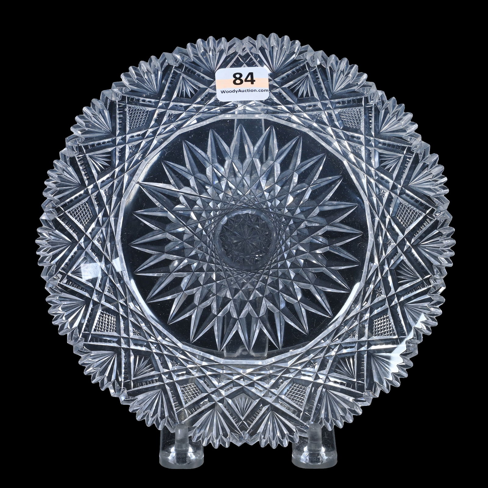 Plate, ABCG, Parisian Pattern By Dorflinger (1 of 2)