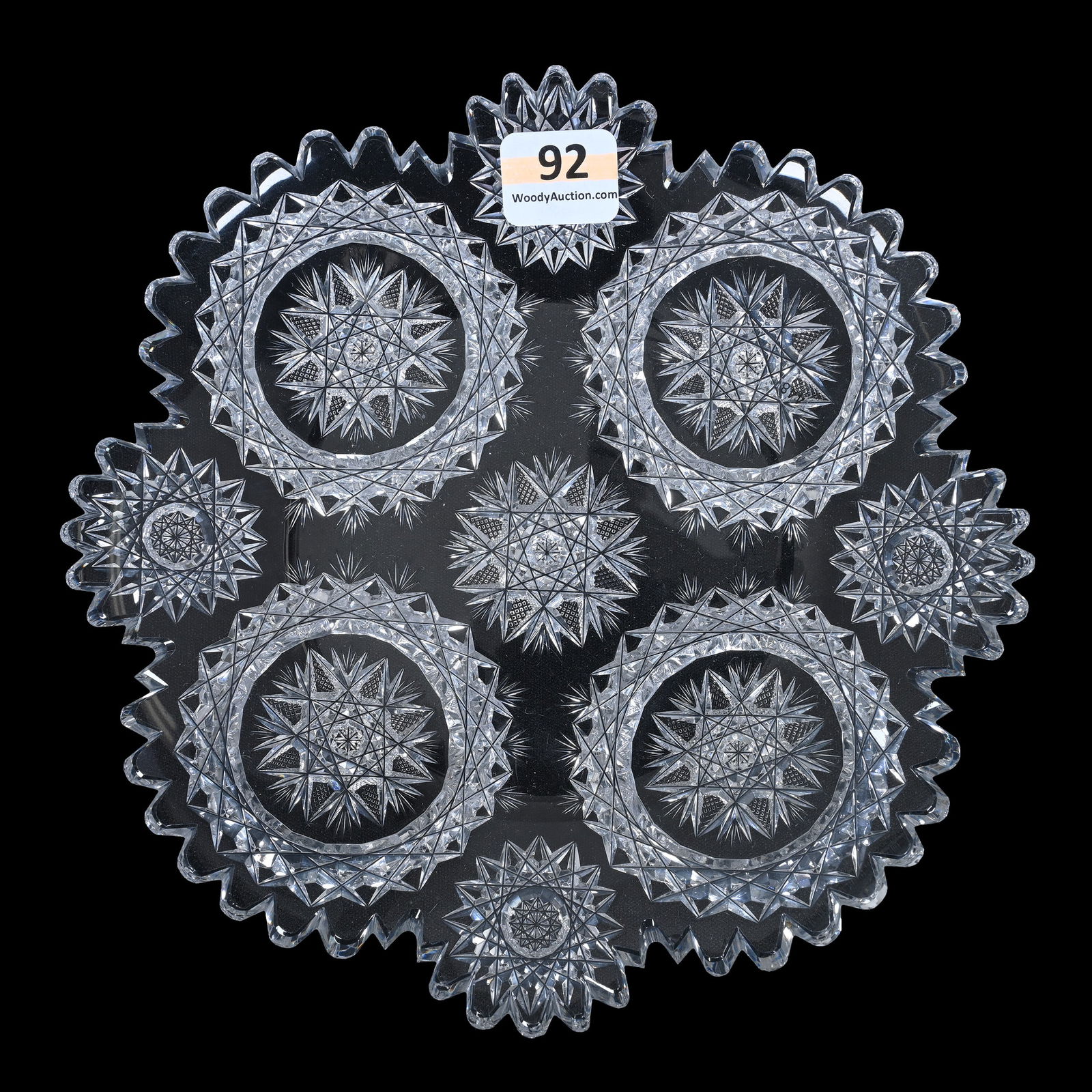 Plate, ABCG, Signed Sinclaire Saturn Pattern, Great Example (1 of 2)