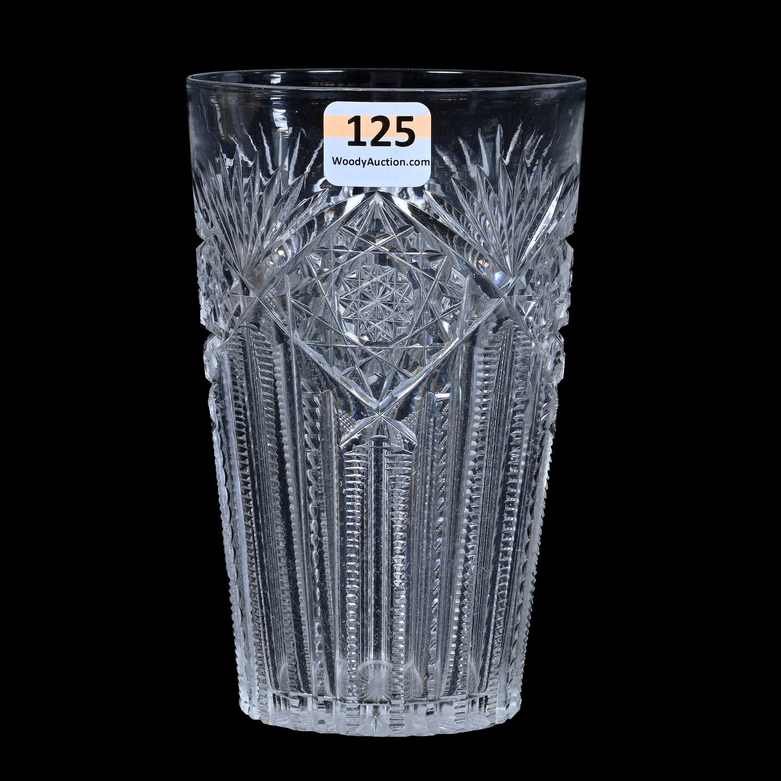 Iced Tea Glass, ABCG, Hindoo Pattern By J. Hoare (1 of 2)