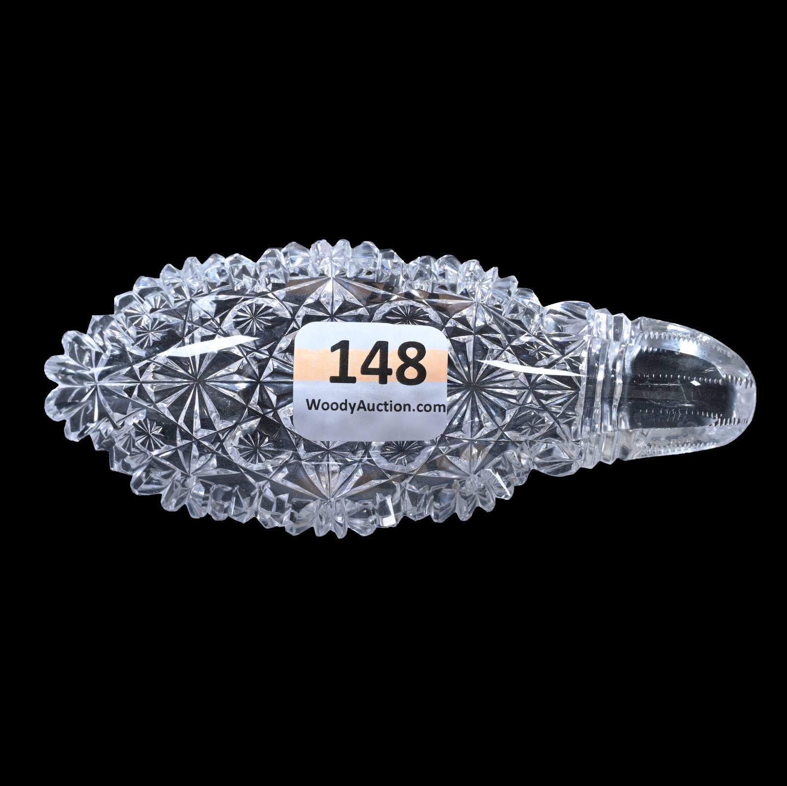 Salt Dip, Leaf Shape, ABCG, Russian Pattern, Star Cut Buttons (1 of 2)