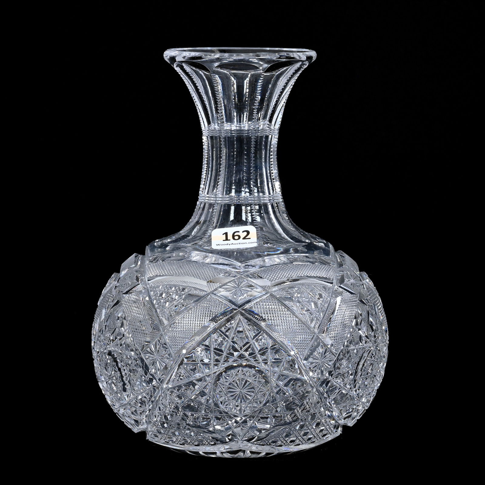 Water Carafe, ABCG, Pattern #17 By Elmira Cut Glass (1 of 3)