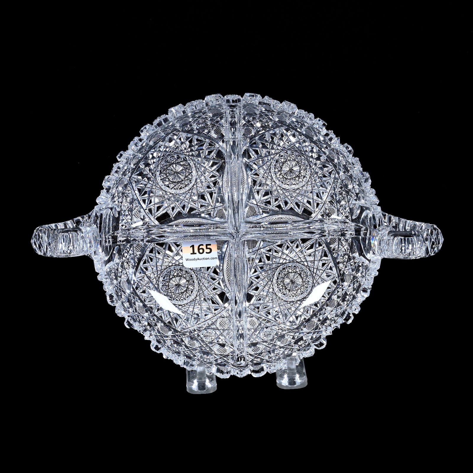 Bowl, Two Handles, Four Division, ABCG, Propeller Type Pattern (1 of 5)