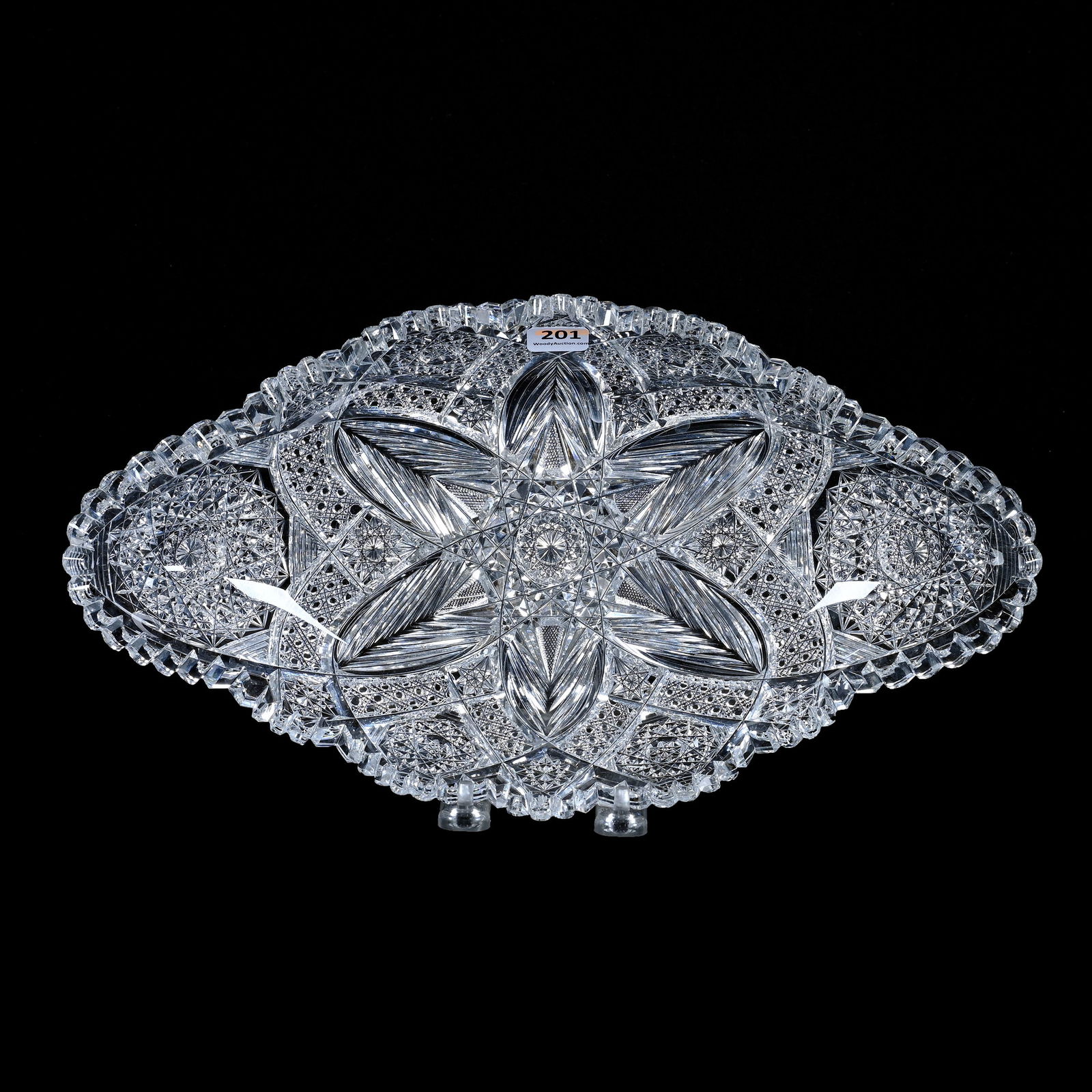 Ice Cream Tray, ABCG, Silver Leaf Pattern By Pairpoint (1 of 2)