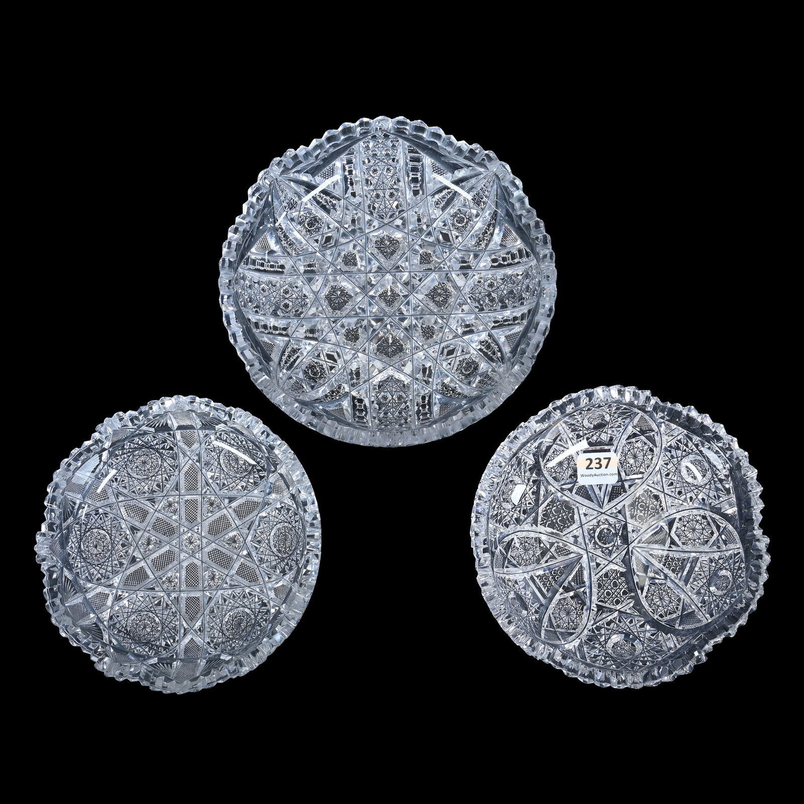 (3) Small Bowls, ABCG (1 of 3)