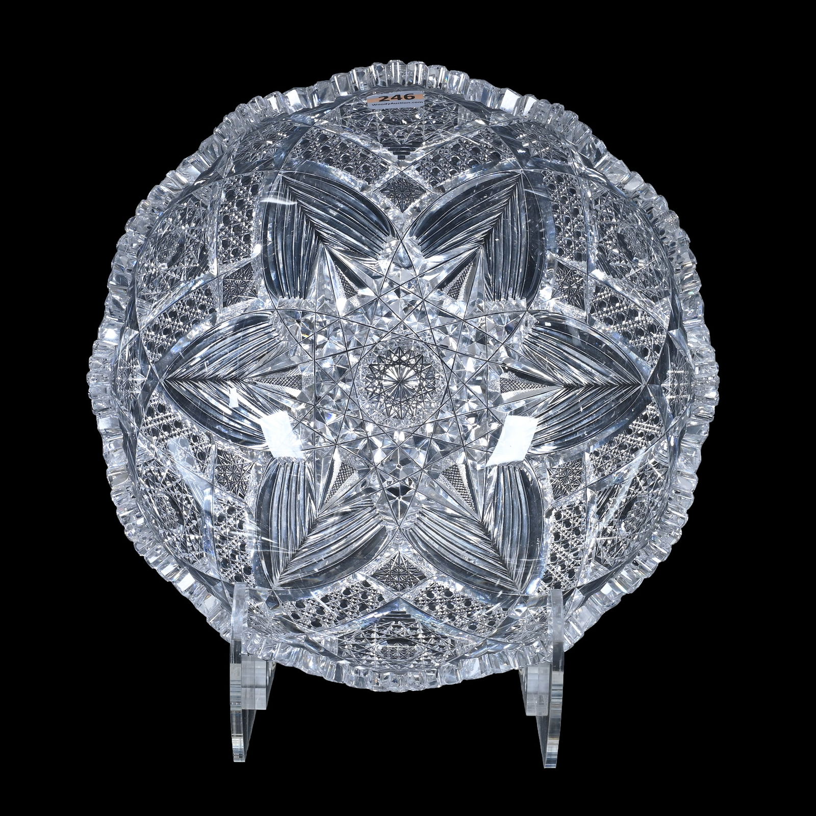 Bowl, ABCG, Silver Leaf Pattern By Pairpoint, Nice Example (1 of 3)