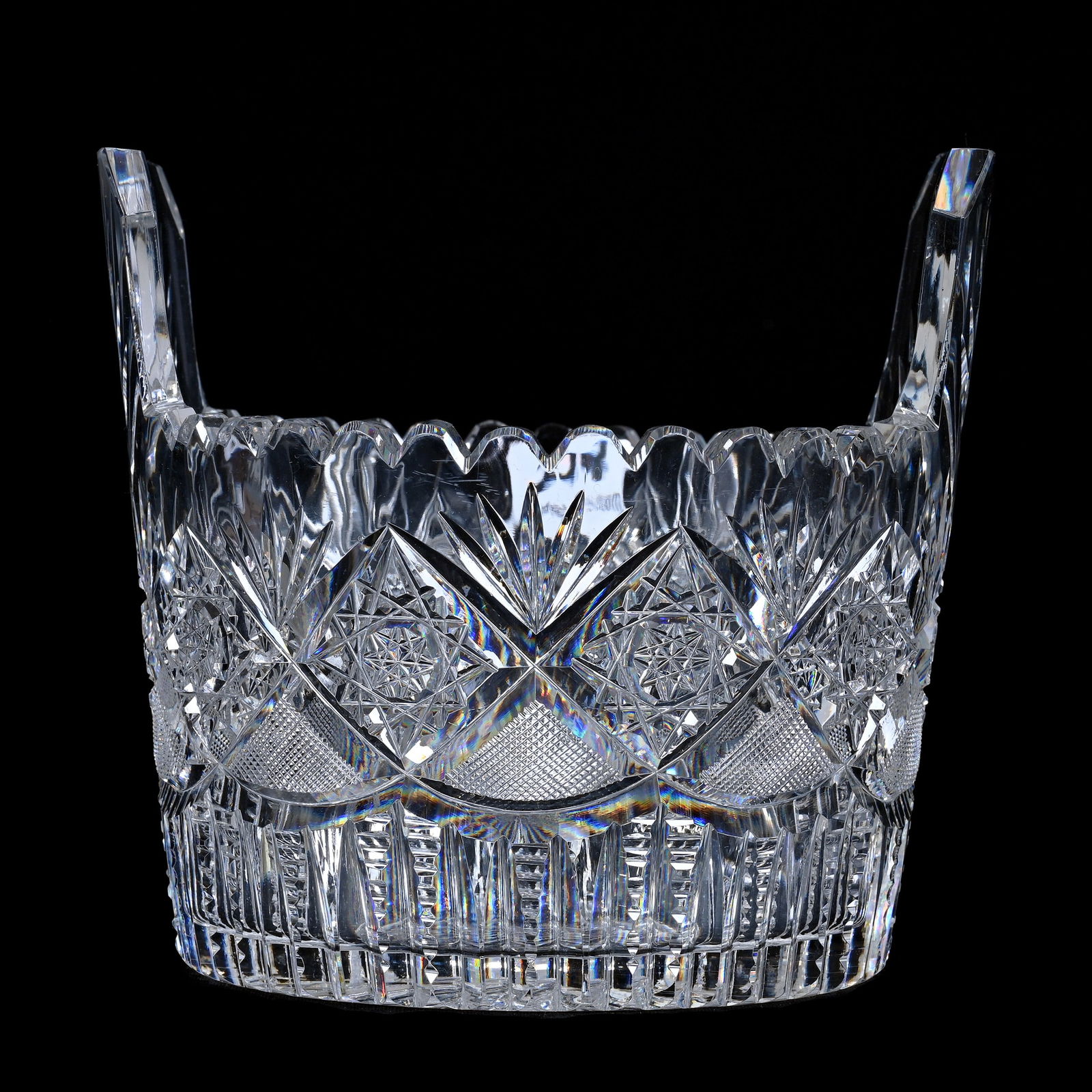 Ice Tub, Tab Handles, ABCG, Signed J. Hoare Pluto Pattern (1 of 3)