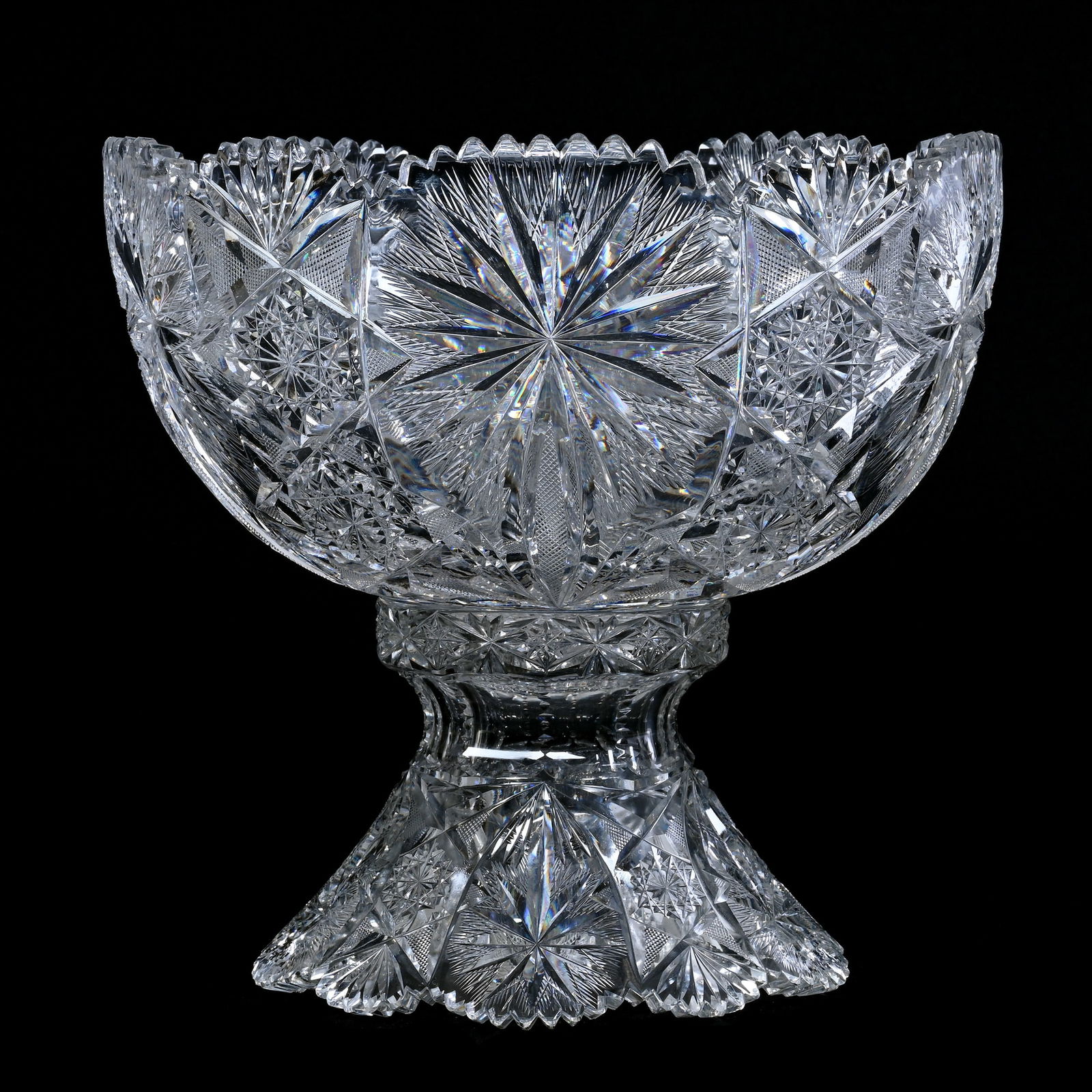 Punch Bowl, Two Part, ABCG, Mojave Pattern Designed W. C. Anderson (1 of 3)