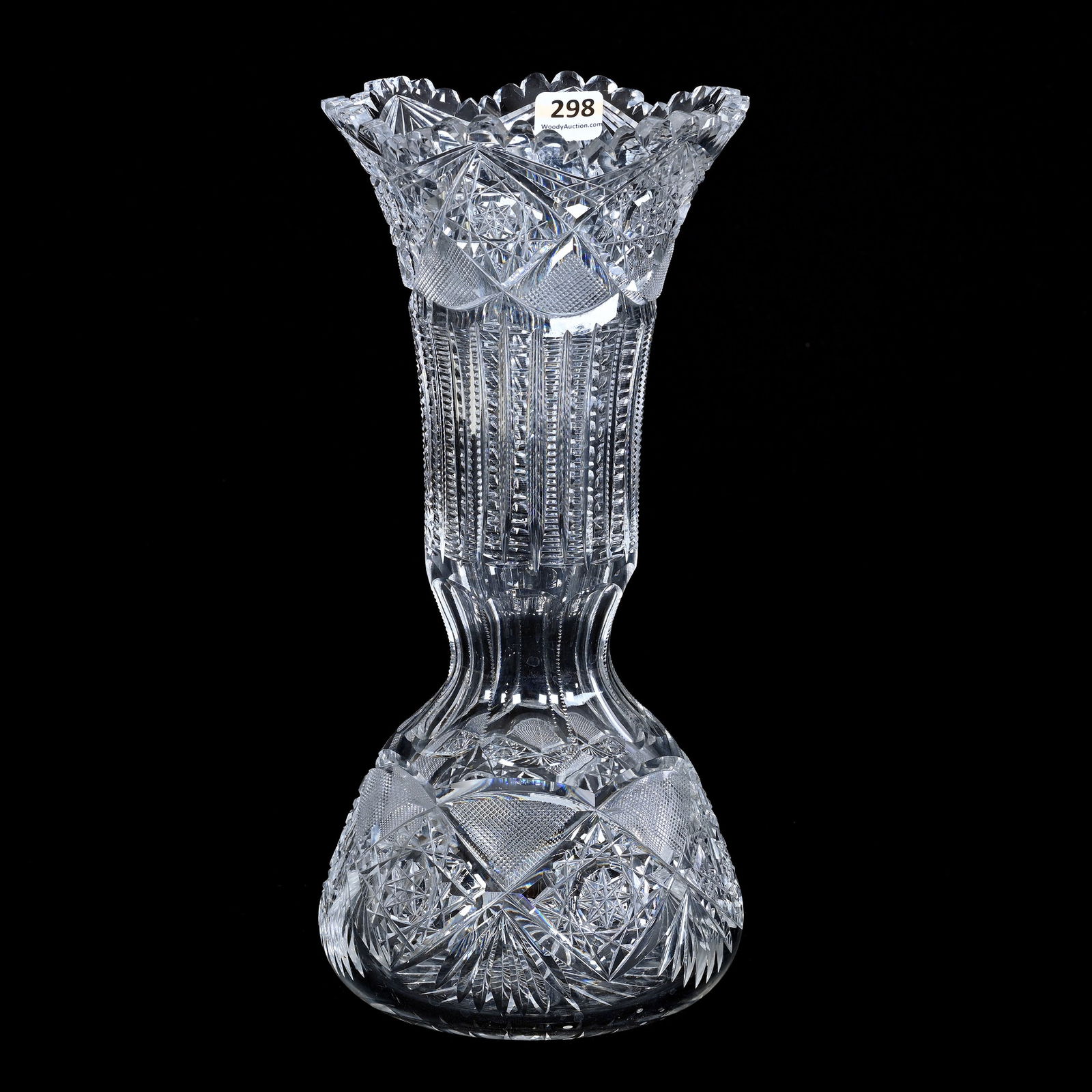 Vase, ABCG, Signed J. Hoare Pluto Pattern, Nice Formk (1 of 2)