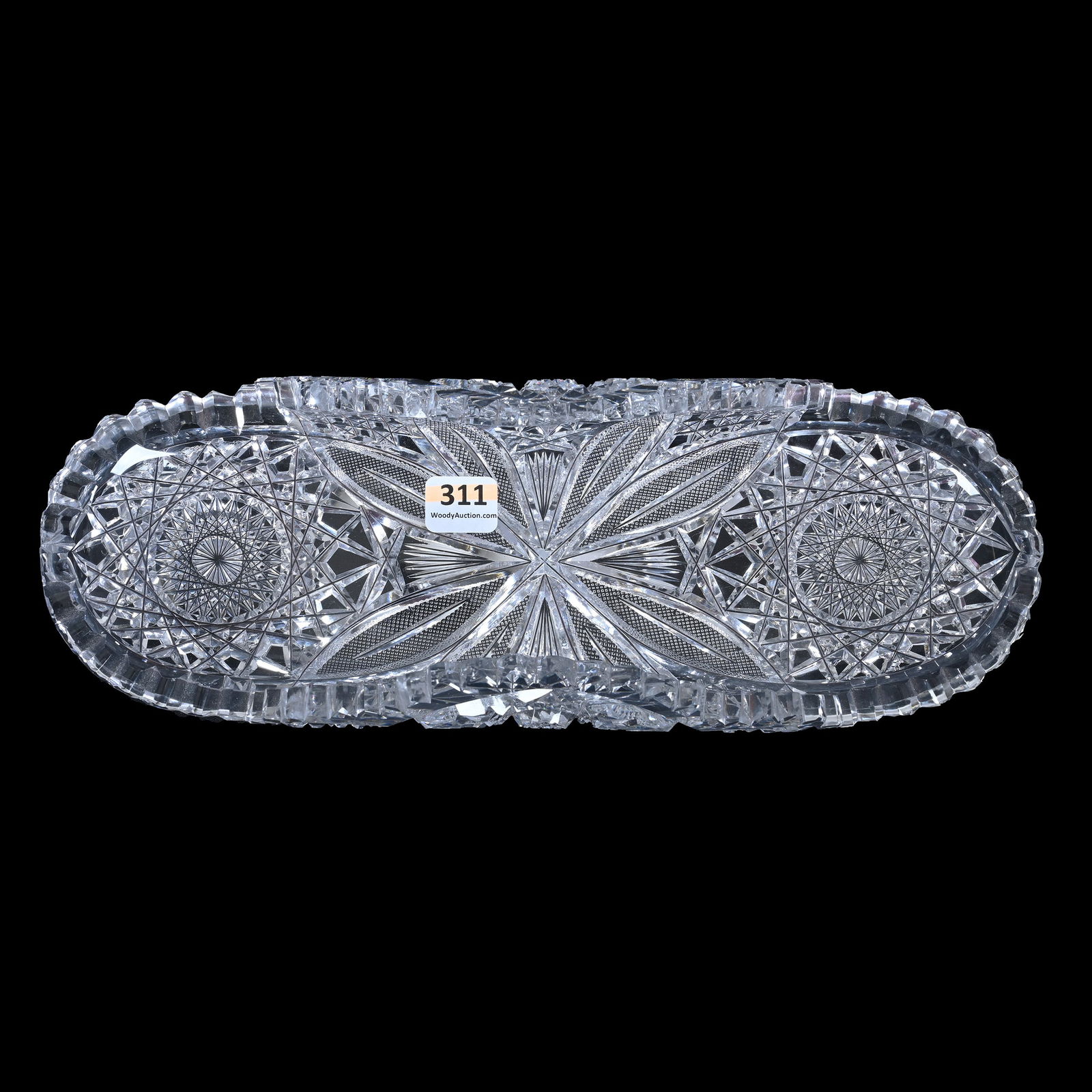 Celery Tray, ABCG, Venetian Pattern By Hawkes (1 of 3)