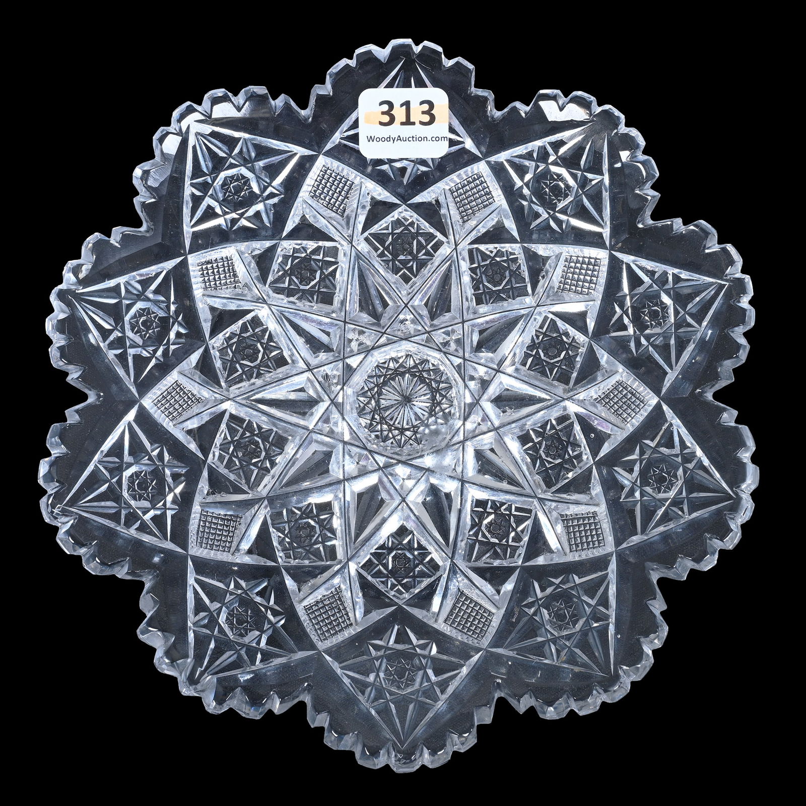 Plate, ABCG, Signed Hawkes Portland Pattern (1 of 2)