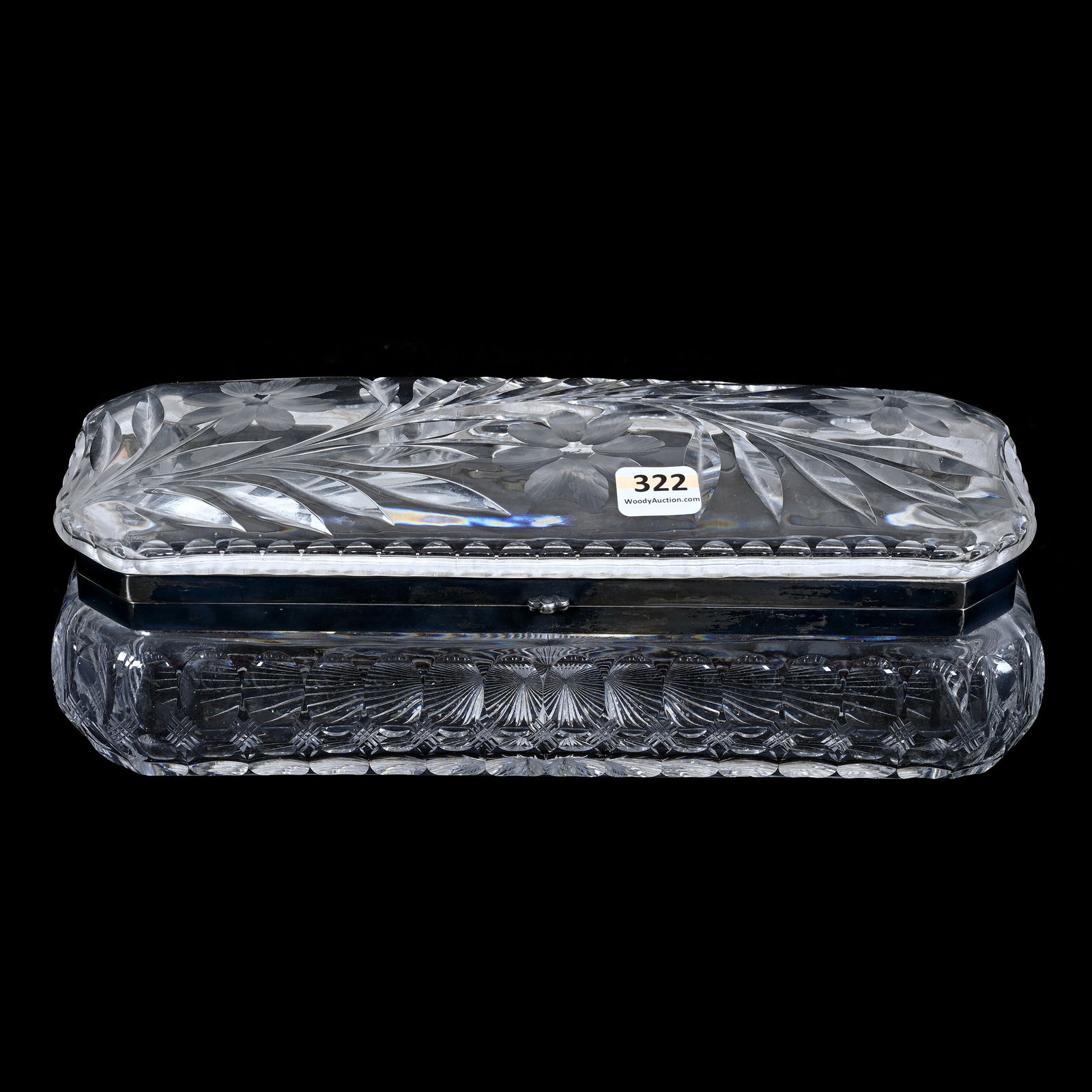 Glove Box, ABCG, Viscaria Pattern By Pairpoint (1 of 3)