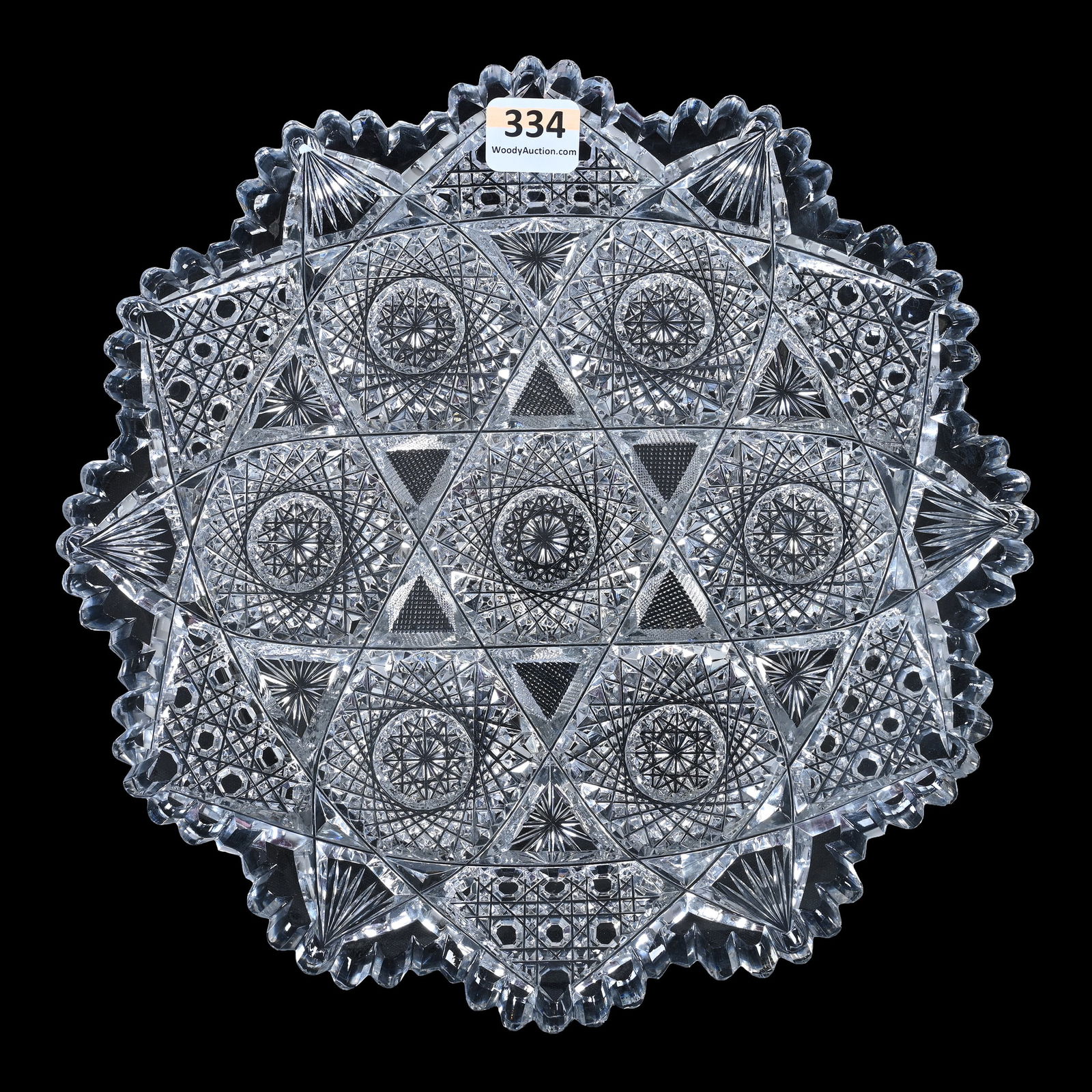 Round Tray, ABCG, Signed Clark Huyler Pattern (1 of 2)