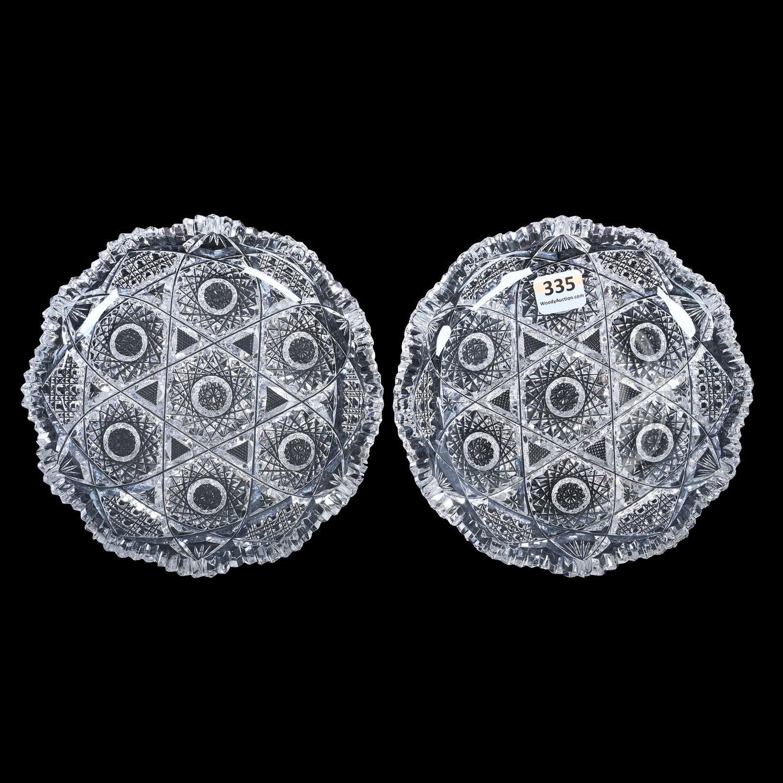 (2) Nappies, ABCG, Signed Clark Huyler Pattern (1 of 2)